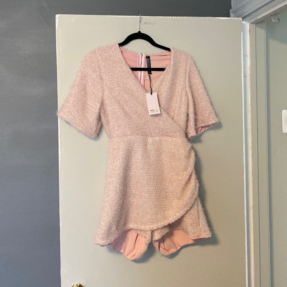 NWT Smash + Tess x Hilary Duff Tinsel Skorty Romper